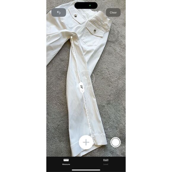 Best Seller ⭐️SPANX stretch twill wide leg pull on pant, $128 , Med  C29 - Picture 8 of 8